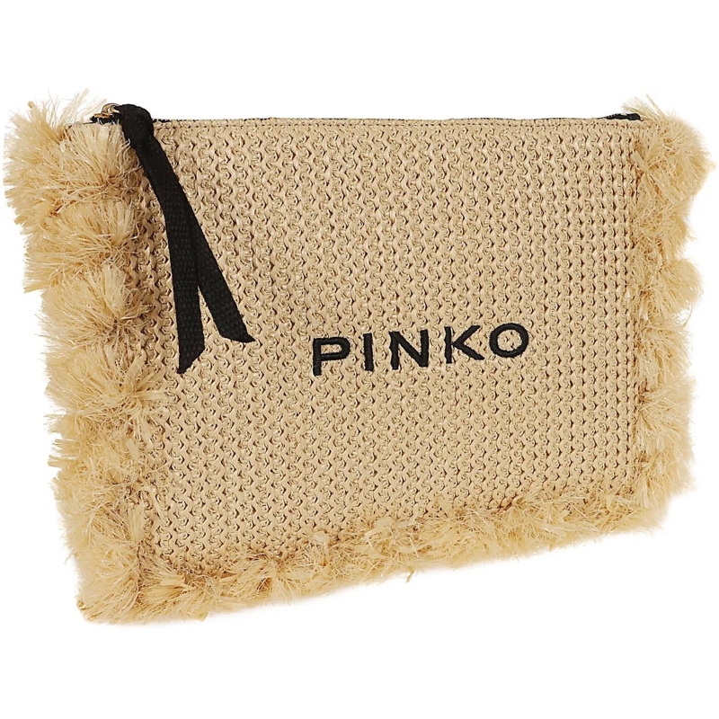 Pinko Tote PINKO FLAT HANDLE RAFIA beige(Image 2)