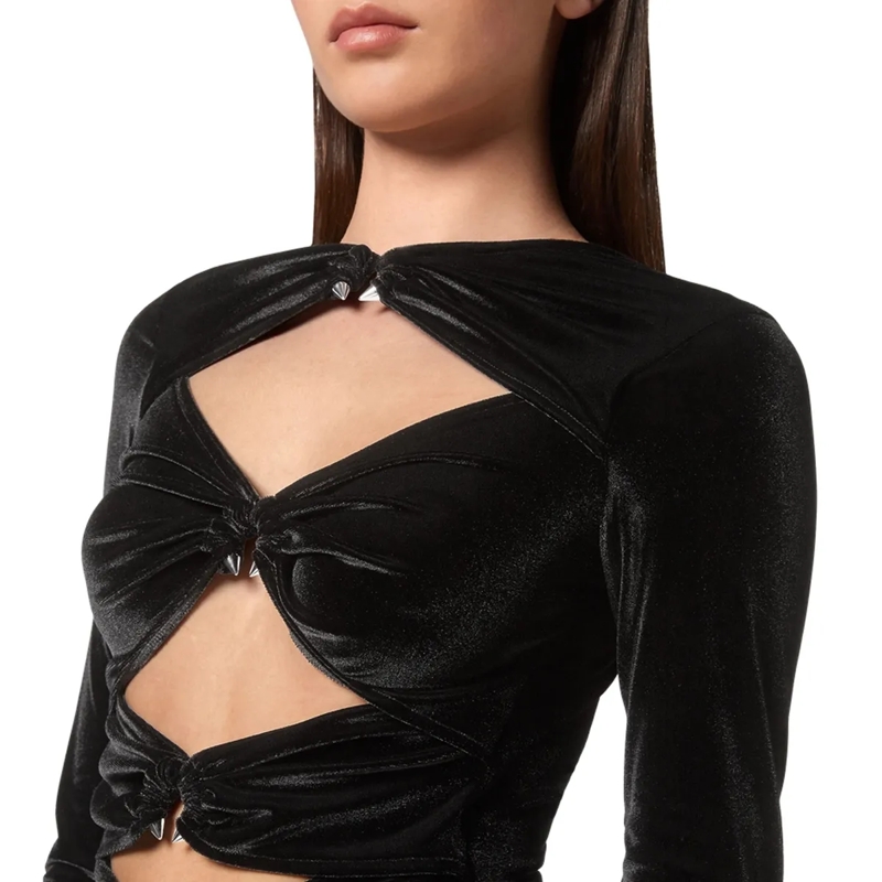 Philipp Plein Maxikleid Kleid schwarz(Image 4)