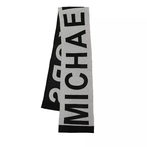 MICHAEL Michael Kors Mk Bold Logo Scarf Pearl Hthr Écharpe en laine