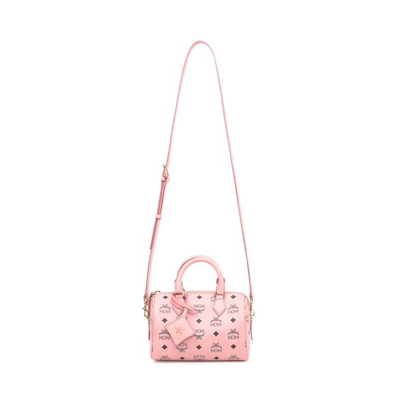 MCM Tote Borsa Boston Ella Small rose(Image 2)