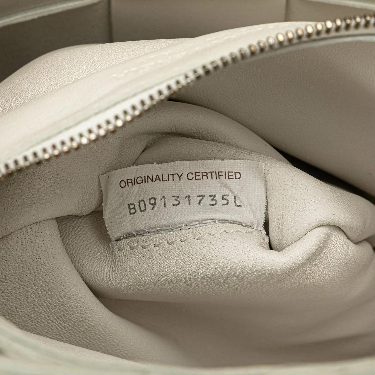 Thumbnail - Bottega Veneta Hobo Bags - Nappa Intrecciato Cassette Messenger - Gr. unisize - in Weiß - für Damen