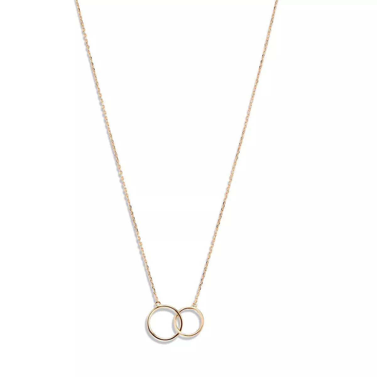 Isabel Bernard Halskette - La Concorde Ã‰Nola 14 Karat Collier With Circles - Gr. unisize - in Quarz - für Damen