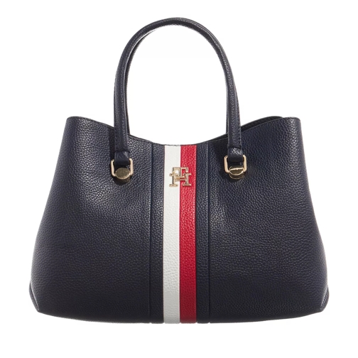 Tommy Hilfiger Th Emblem Small Corp Space Blue Tote