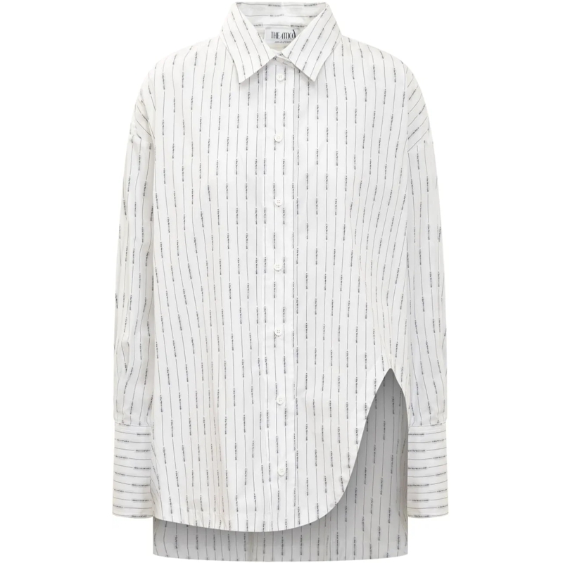 The Attico Bluse Camicia Diana weiß