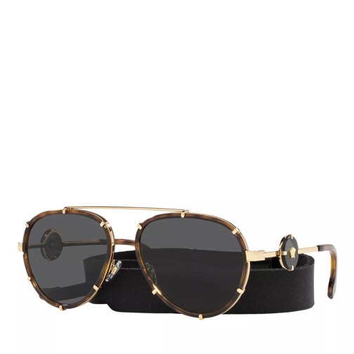 Versace 0VE2232 Havana Sunglasses