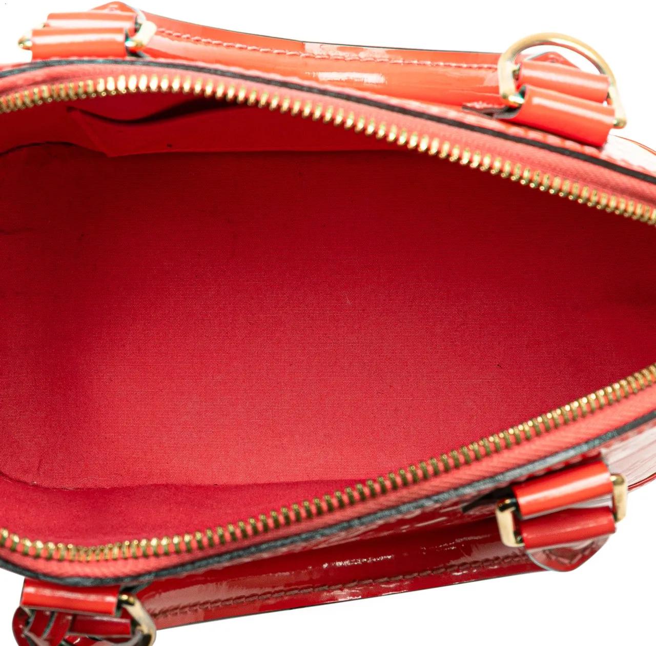 Thumbnail - Louis Vuitton Hobo Bags - 2015 Monogram Vernis Alma BB - Gr. unisize - in Orange - für Damen