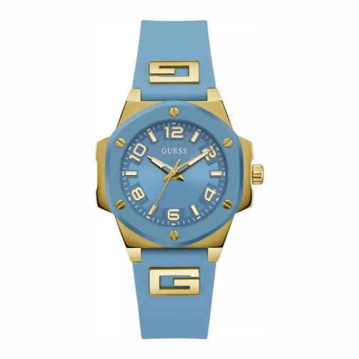 Guess GUESS G Hype Damenuhr GW0555L3 Blau,Gold farbend,Mehrfarbig Quarz-Uhr