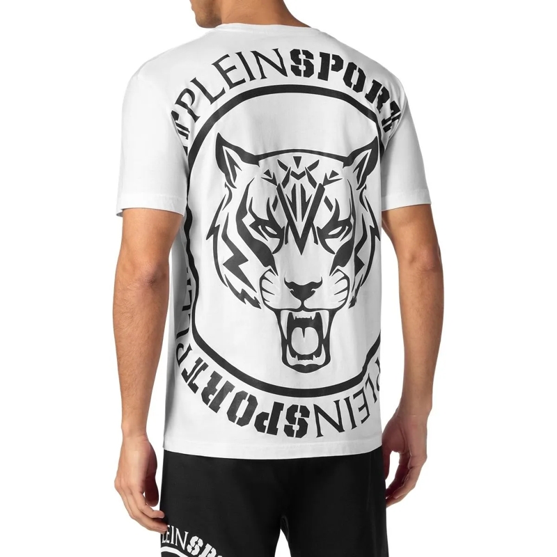 Plein Sport T-Shirt T-Shirt Carbon Tiger weiss(Image 3)