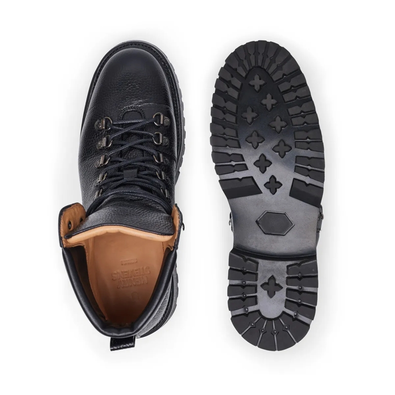 Henry Stevens Laarzen met vetersluiting Schnürboots Bonnie HB3 schwarz(Image 4)