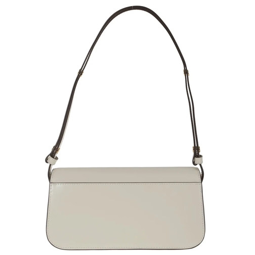 Tory Burch Sac à bandoulière Robinson Spazzolato E/W Shoulder Bag White (Image 2)