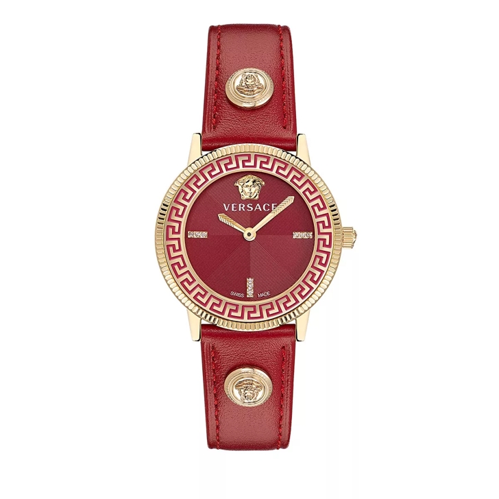 Red quartz watch new arrivals