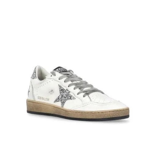 Golden Goose White Leather Sneakers Neutrals scarpa da ginnastica bassa