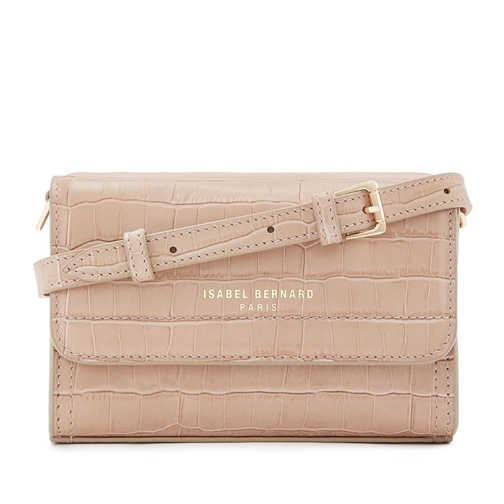 Isabel Bernard Sac à bandoulière Isabel Bernard Femme Forte Kim Kroko Beige Umhänge Beige