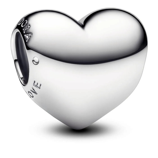 Pandora Be Love Engravable Heart Charm Silver Anhänger