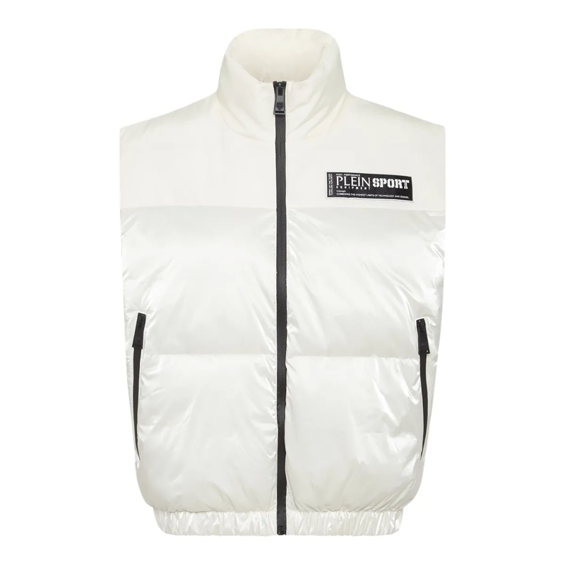 Plein Sport Weste Weste weiss