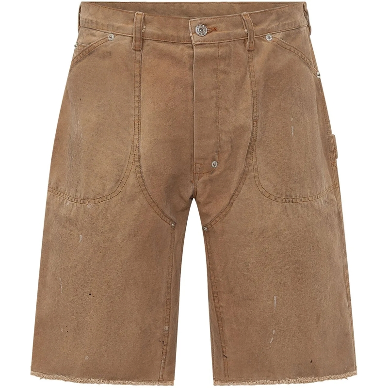 Gallery Dept. Shorts Bermuda Carpenter con Tasche beige