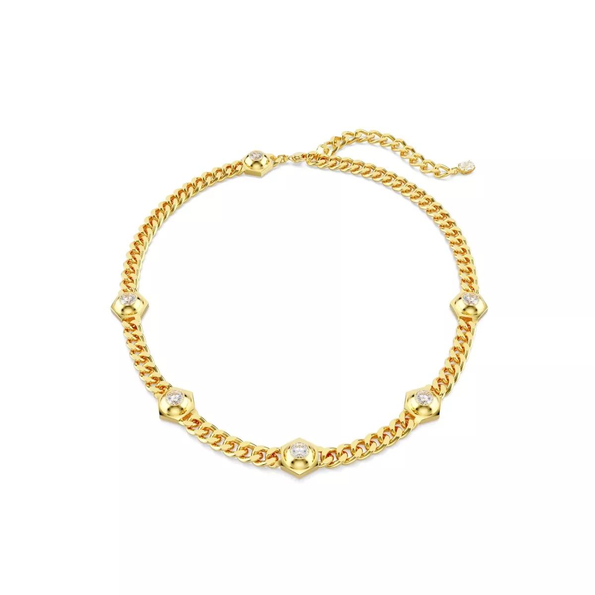 Swarovski Halskette - Swarovski Numina Gold-coloured Necklace 5689424 - Gr. unisize - in Gold - für Damen