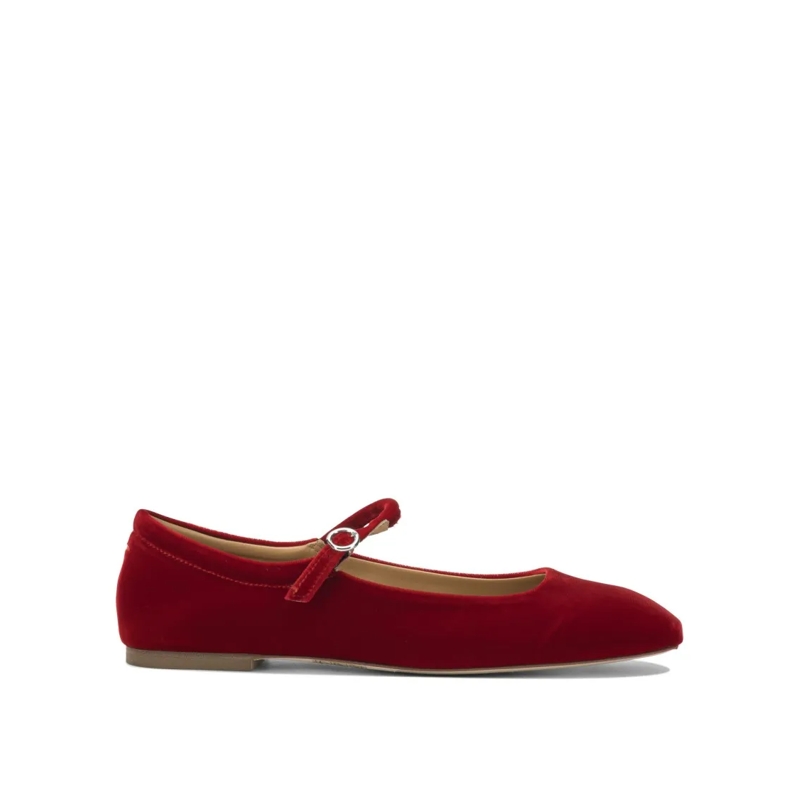 Aeydē Balletschoenen "Uma" Mary Jane Ballets Flat Red
