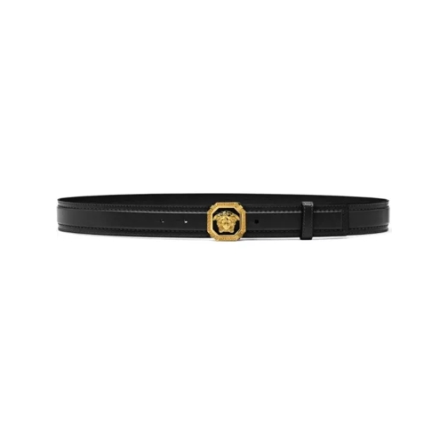 Versace Ledergürtel Black Medusa Belt Black