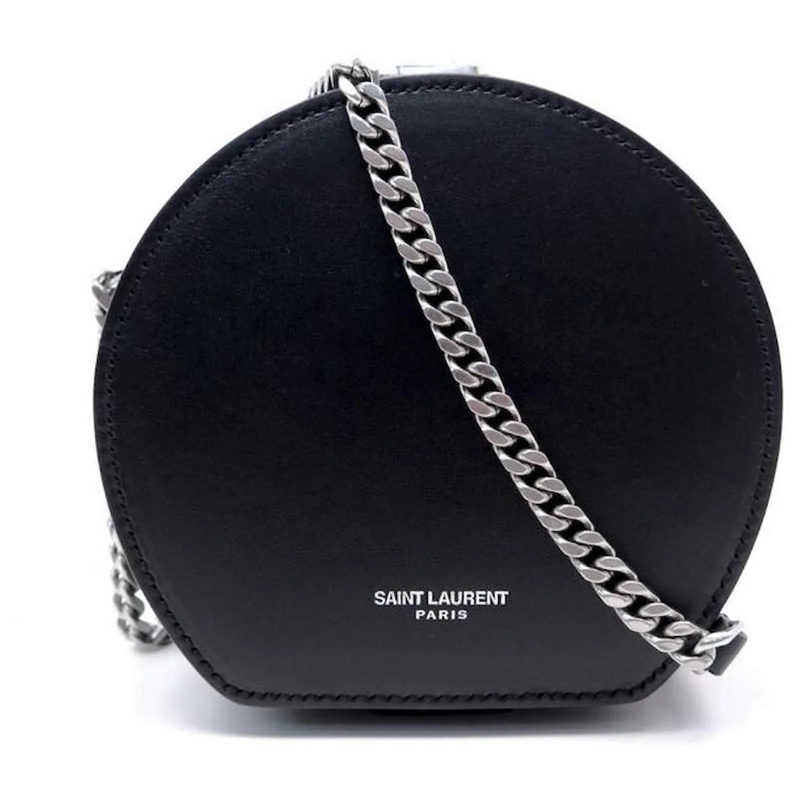 Saint Laurent Clutch NEUE SAINT LAURENT MICA MINI POUCH 552553 SCHWARZE schwarz
