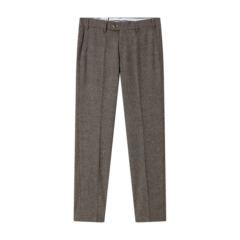 Hiltl Pantalon Hose Terni aus Woll-Mix braun