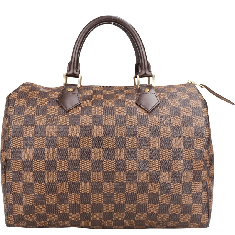Louis Vuitton Schultertasche Louis Vuitton Damier Ebene Monogram Speedy 30 Hand mehrfarbig