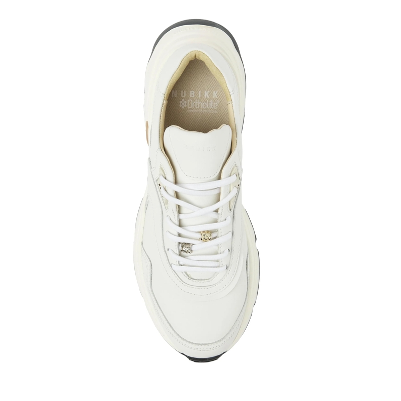Nubikk Low-Top-Sneaker Ross Zay (L) Off White Leather(Image 6)
