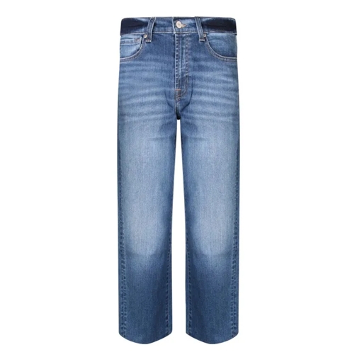 Seven for all Mankind Straight Leg Jeans Blue 