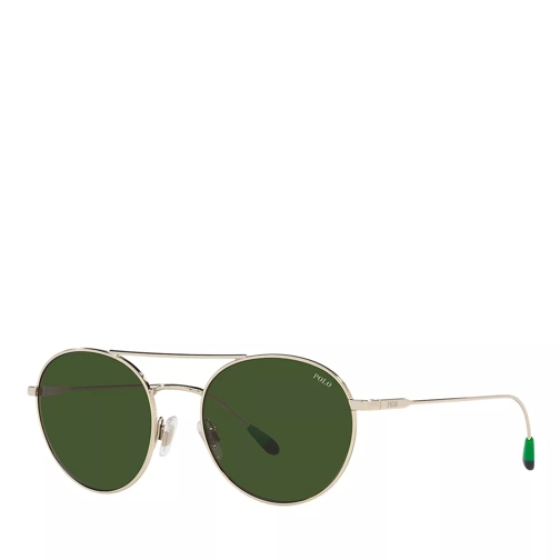 Polo Ralph Lauren 0PH3136 Sunglasses Shiny Pale Gold Solglasögon