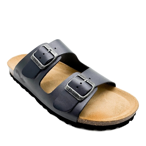 thies thies 1856 ® Eco Leather Sandal charcoal (W/M/X) mehrfarbig Pantoufle