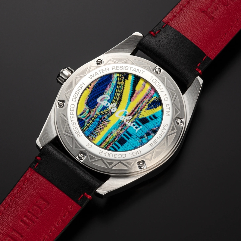 Carlo Colucci Automatikuhr Herrenuhr CC300 . schwarz(Image 6)