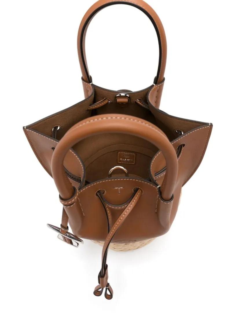 TOD'S Bucket bags Brandy Bags in bruin