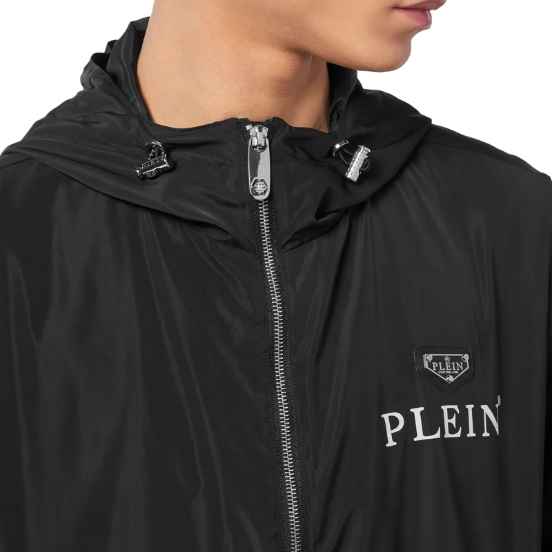 Philipp Plein Daunenjacke Windbreaker schwarz(Image 5)