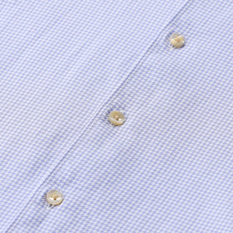 STENSTRÖMS Hemd Regular-Fit Hemd aus Baumwolle blau(Image 3)
