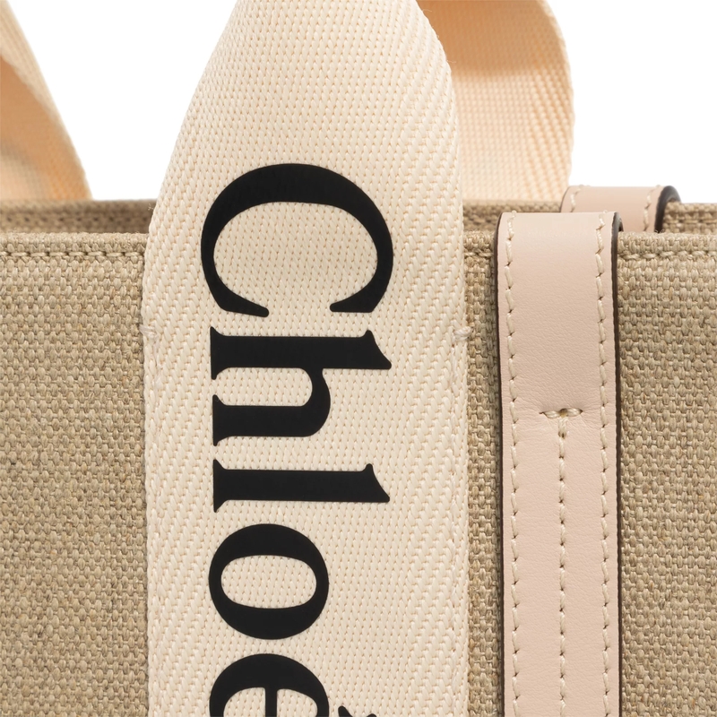 Chloé Tote Woody Cement Pink(Image 5)