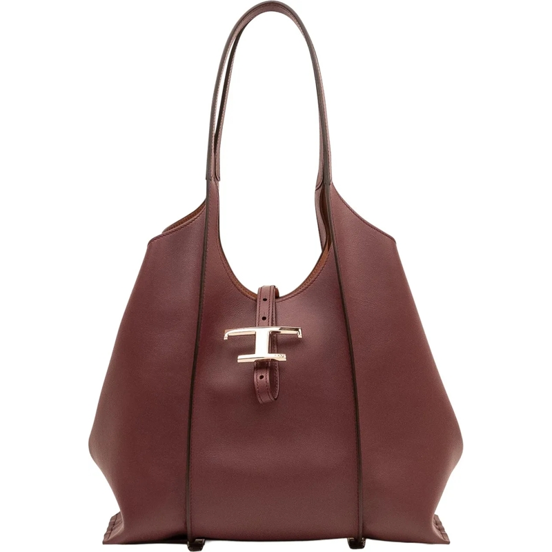 Tod's Shopper Shopping con Chiusura a T braun