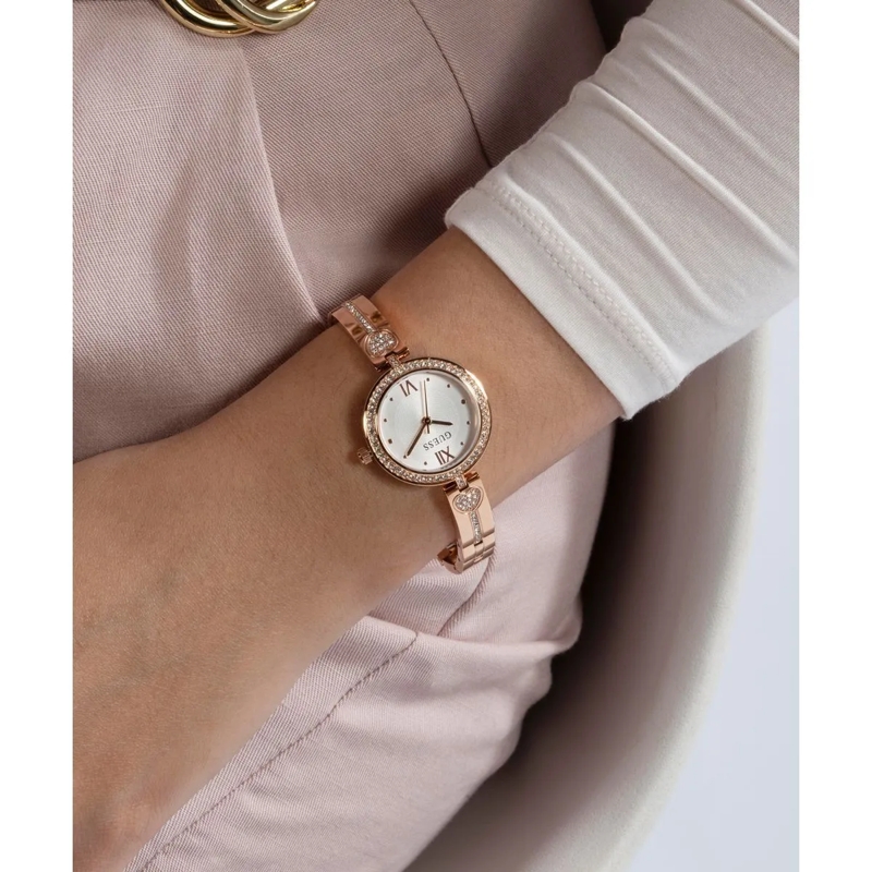 Guess Automatikuhr Quarz-Analoguhr Lovey rosa(Image 17)