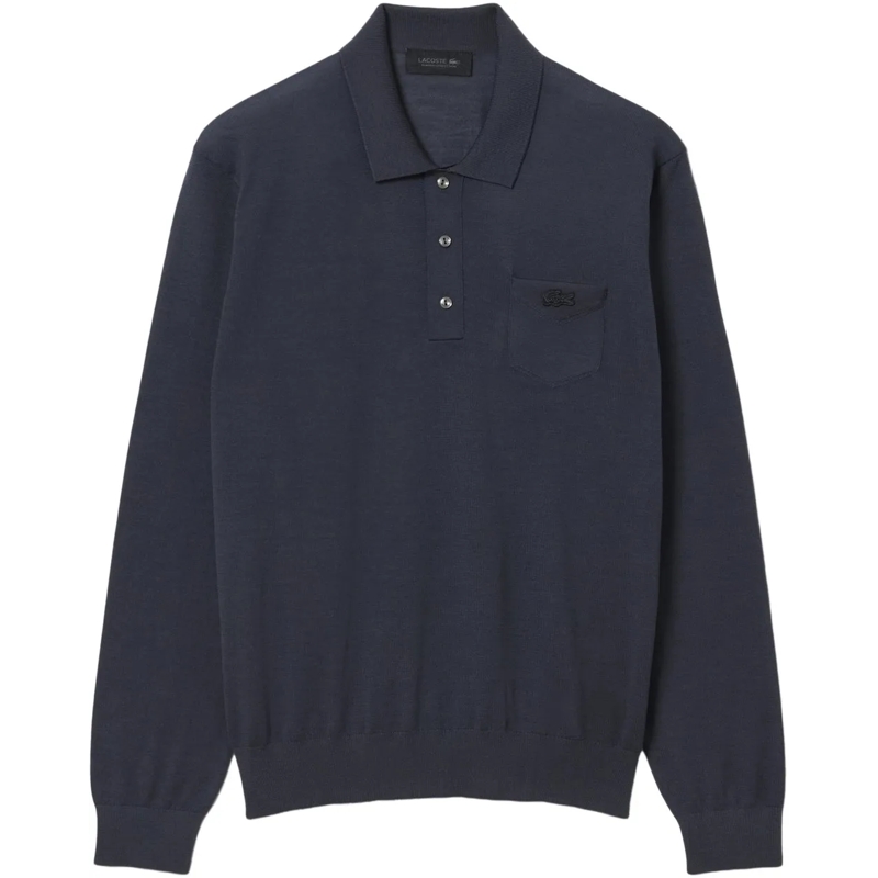 Lacoste T-Shirt Fashion Show Polo Mucho Graphite grau