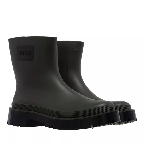 Hugo Jin Rain Bootie-W 10222177 01 Dark Green Rain Boot