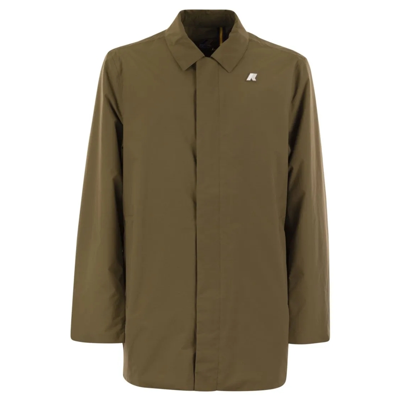 K-Way Daunenjacke Benny Ottoman - Waterproof Jacket Green
