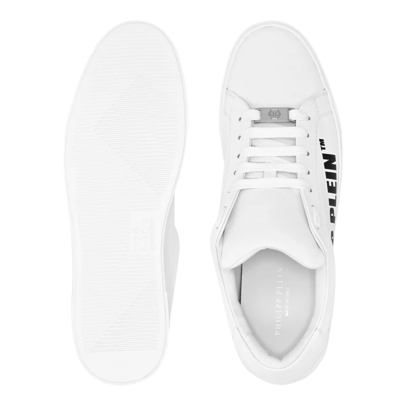 Philipp Plein Low-Top-Sneaker Lo-Top Turnschuhe weiss(Image 4)