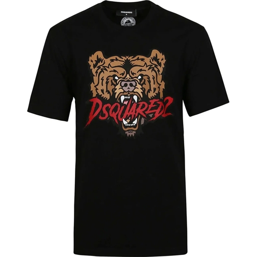 Dsquared2 T-Shirts Regular Fit T-shirt Black schwarz