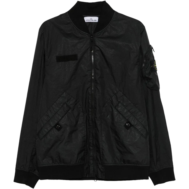 Stone Island Daunenjacke Coats Black schwarz