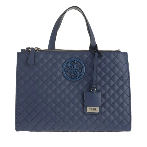 Guess G Lux Status Satchel Navy Cartable