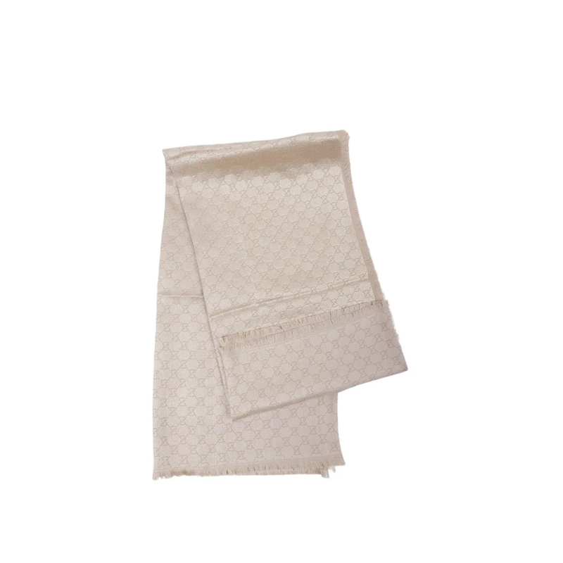 Gucci Écharpe légère Square Shawl With Subtle Shiny Finish Grey