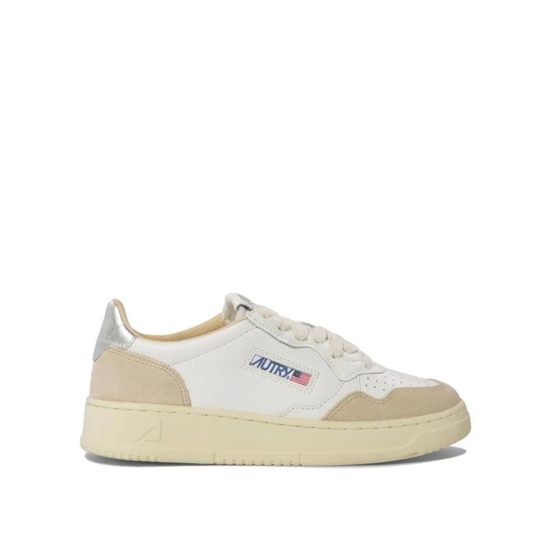 Autry International Lage-top sneaker "Medalist Low" Sneakers White
