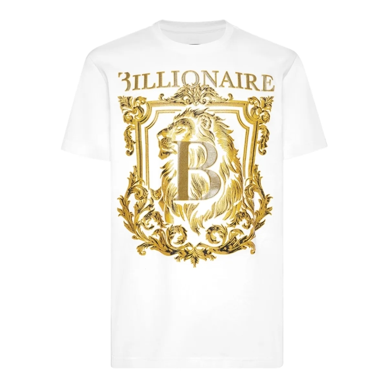 BILLIONAIRE T-Shirt T-Shirt Lion weiss