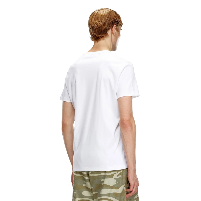 Diesel Hemd T-MIEGOR T-SHIRT 1er Pack weiss(Image 3)