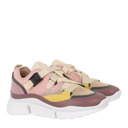 Chloé Sonnie Low Top Sneaker Pink Lavender Low-Top Sneaker