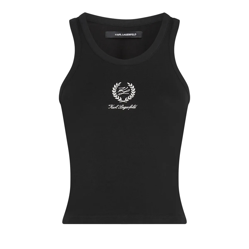 Karl Lagerfeld T-Shirt HOTEL KARL LOUNGEWEAR TANKTOP schwarz